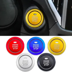 PegatinasBotón de arranque/parada de motor de coche-anillo-pegatina-para Subaru BRZ Impreza XV Forester Outback Legacy