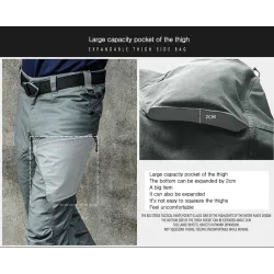 Tactical / military pants - with zippers / pockets - waterproofPants