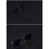Classic polarized sunglasses - half metal frame - unisexSunglasses