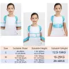 Children posture corrector - adjustable belt - orthopedic corset - blueKids