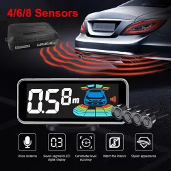 Accesorios de interiorSensor de estacionamiento de automóviles - radar - estacionamiento automático inverso - pantalla de mon...