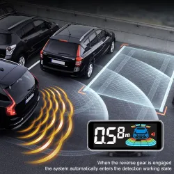 Accesorios de interiorSensor de estacionamiento de automóviles - radar - estacionamiento automático inverso - pantalla de mon...
