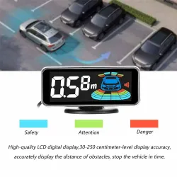 Accesorios de interiorSensor de estacionamiento de automóviles - radar - estacionamiento automático inverso - pantalla de mon...