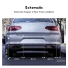 Accesorios de interiorSensor de estacionamiento de automóviles - radar - estacionamiento automático inverso - pantalla de mon...