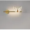 ApliquesLámpara acrílica moderna - de pared - LED - con mariposas