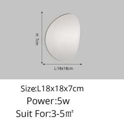 ApliquesLámpara de pared LED moderna - estilo nórdico