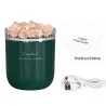 Natural crystal - aromatherapy wireless air humidifier - with atmosphere lamp - essential oil diffuserHumidifiers