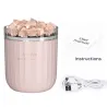 Natural crystal - aromatherapy wireless air humidifier - with atmosphere lamp - essential oil diffuserHumidifiers