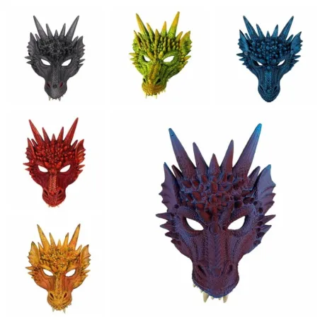 Halloween mask - 3D dragon faceMasks