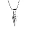 CollaresColgante de punta de flecha - collar estilo hip-hop