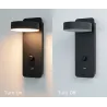 LED wall lamp - dimmable - rotatable head - USB charging - 9WWall lights