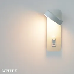 ApliquesAplique LED - regulable - cabeza giratoria - carga USB - 9W