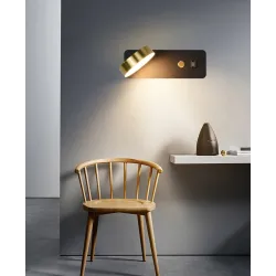 ApliquesAplique LED - regulable - cabeza giratoria - carga USB - 9W