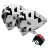 LEDFaro LED para motocicleta - 3000LM CREE Chip U5 - 3 modos - faro antiniebla - resistente al agua - 2 piezas