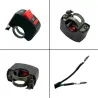 LEDFaro LED para motocicleta - 3000LM CREE Chip U5 - 3 modos - faro antiniebla - resistente al agua - 2 piezas