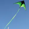 CometaCometa súper grande - negra - verde - con hilo - 160 cm