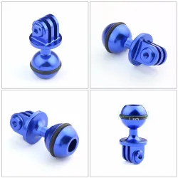 1 inch ball head - tripod mount - with 3/8 screw hole - for Gopro Hero Yi SJCamMounts