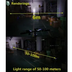 Luces3XT6 - 5V USB - Luz de bicicleta LED - lámpara delantera - resistente al agua
