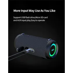 MIFA A90 - Bluetooth speaker - with Class D amplifier - waterproof - 60WBluetooth speakers