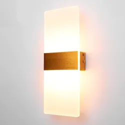 Apliques6W - 12W - Aplique acrílico LED