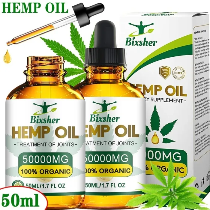 MasajeAceite de cáñamo orgánico - artritis reumatoide - alivio del dolor muscular - aceite de masaje