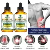 MasajeAceite de cáñamo orgánico - artritis reumatoide - alivio del dolor muscular - aceite de masaje