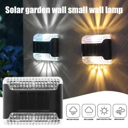 Iluminación solarLámpara de pared de jardín solar - luz arriba / abajo - LED - impermeable