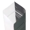 Reclosable plastic bags - mat-black / clear - 7.5 * 13 cm - 100 piecesStorage Bags