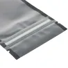 Reclosable plastic bags - mat-black / clear - 7.5 * 13 cm - 100 piecesStorage Bags