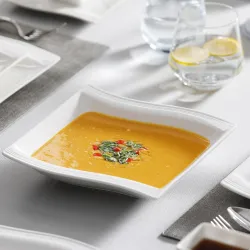 CubiertosVajilla elegante - vajilla de porcelana blanca - tazas - platillos - platos