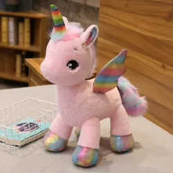 Animales de pelucheUnicornio arcoiris - peluche