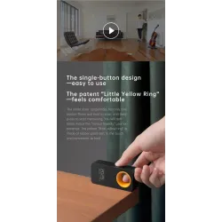 ÓpticaTelémetro láser inteligente - cinta métrica - medidor de distancia - pantalla OLED - control de aplicaciones - 30 M