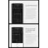 ÓpticaTelémetro láser inteligente - cinta métrica - medidor de distancia - pantalla OLED - control de aplicaciones - 30 M