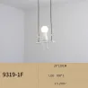 Luces de techoLámpara de techo moderna - muñecas de hierro sentadas