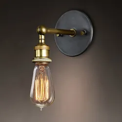 ApliquesLámpara de pared de hierro retro