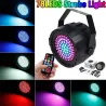 Iluminación de escenarios y eventosLuz láser de escenario - proyector - activado por sonido - remoto - RGB - 78 LED - DMX
