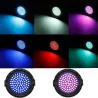 Iluminación de escenarios y eventosLuz láser de escenario - proyector - activado por sonido - remoto - RGB - 78 LED - DMX