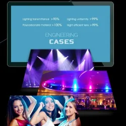 Iluminación de escenarios y eventosLuz láser de escenario - proyector - activado por sonido - remoto - RGB - 78 LED - DMX
