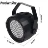 Iluminación de escenarios y eventosLuz láser de escenario - proyector - activado por sonido - remoto - RGB - 78 LED - DMX