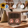 Altavoz BluetoothAltavoz retro de plástico - radio FM digital - Bluetooth