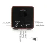 Altavoz BluetoothAltavoz retro de plástico - radio FM digital - Bluetooth