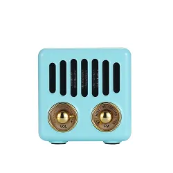 Altavoz BluetoothAltavoz retro de plástico - radio FM digital - Bluetooth