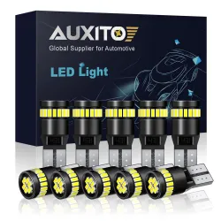 T10Bombilla LED para coche - W5W - T10 - Canbus - 12V - 10 piezas