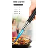 Metal torch gas lighter - windproof - adjustable flameLighters