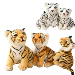 Animales de pelucheTigre blanco - peluche