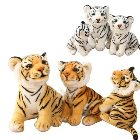 Animales de pelucheTigre blanco - peluche
