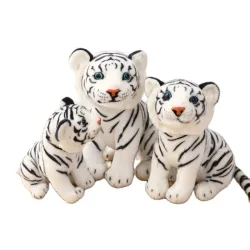 Animales de pelucheTigre blanco - peluche