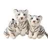 Animales de pelucheTigre blanco - peluche