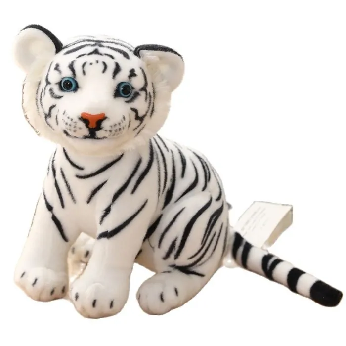 Animales de pelucheTigre blanco - peluche