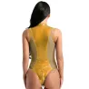 LenceríaBody de cuero sexy - con cremallera